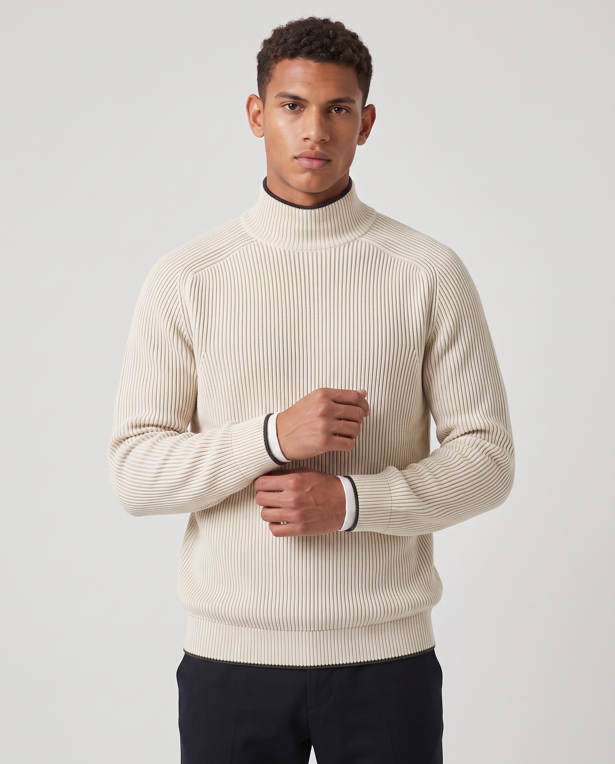 Virelle | Pull Homme Col Roulé