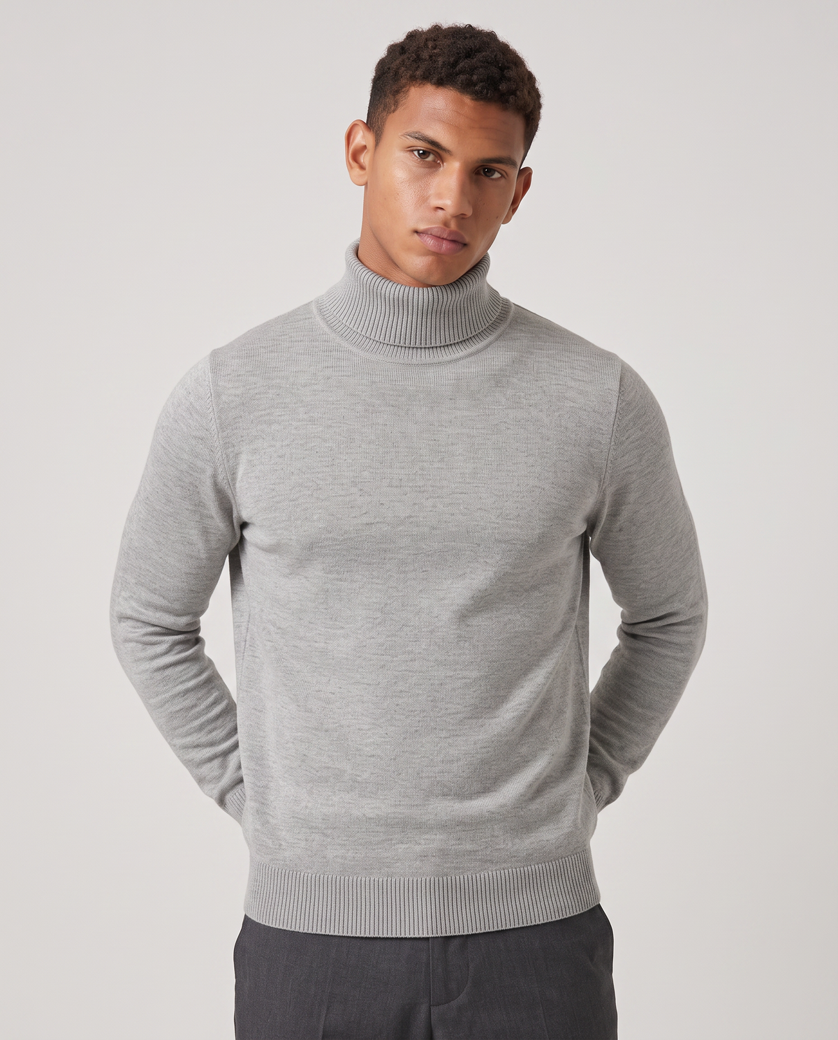 Virelle | Pull Col Roulé Homme en Maille