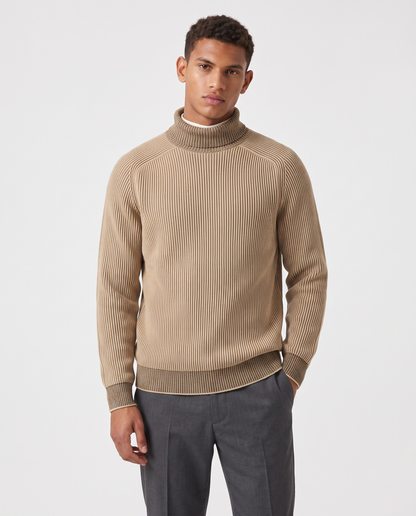 Virelle | Pull Homme Col Roulé