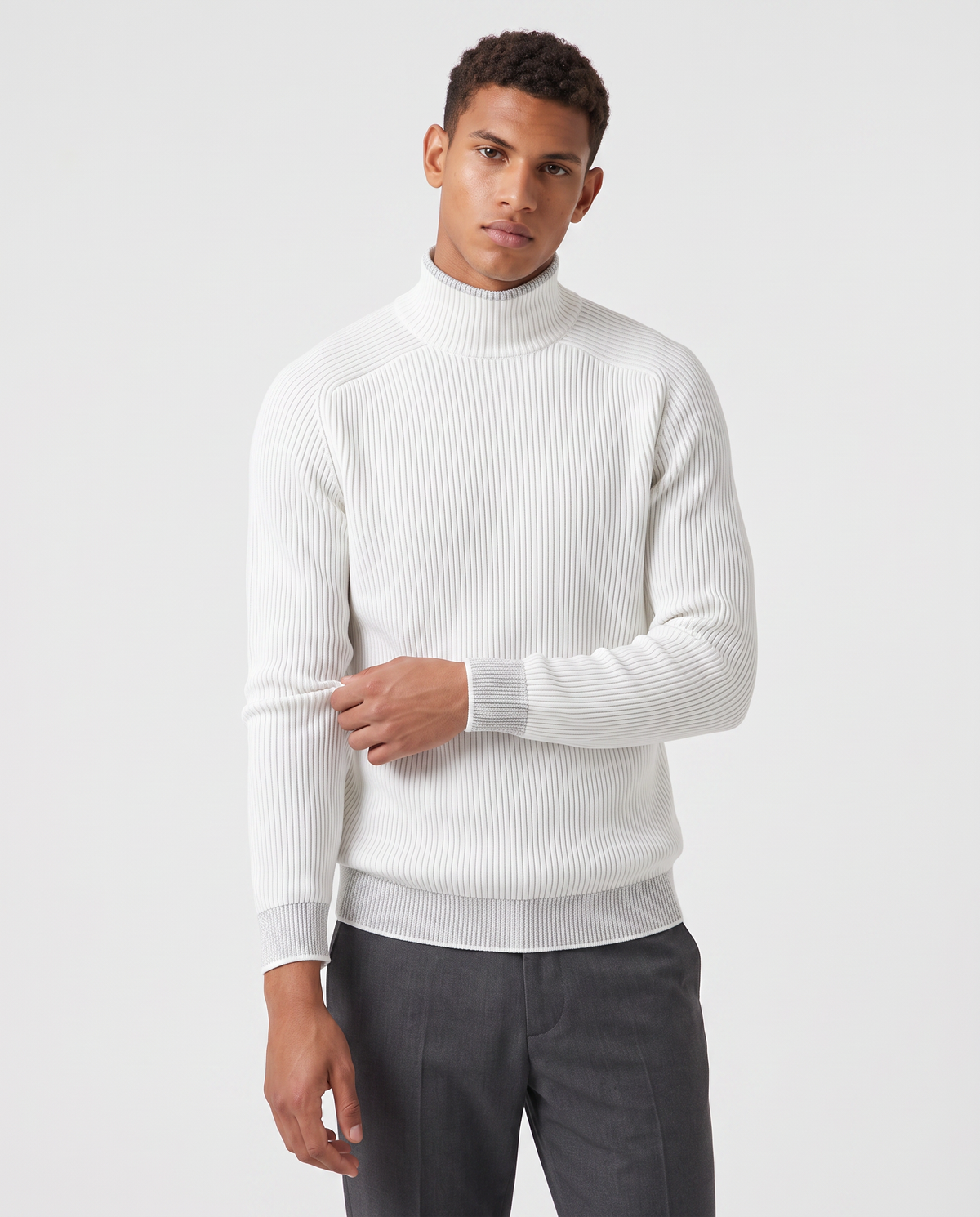 Virelle | Pull Homme Col Roulé