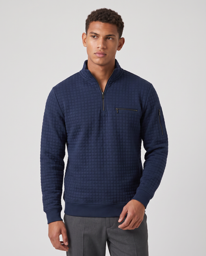 Virelle | Pull Homme en Maille Gaufrée