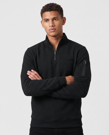 Virelle | Pull Homme en Maille Gaufrée