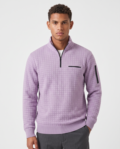 Virelle | Pull Homme en Maille Gaufrée