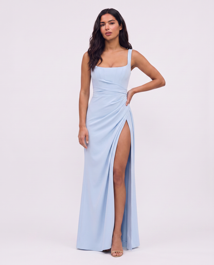 Virelle | Robe Maxi Corset Fendue