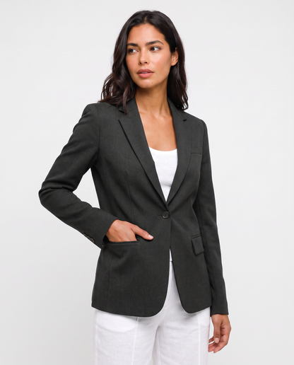 Virelle | Blazer Ajusté Femme à Un Bouton