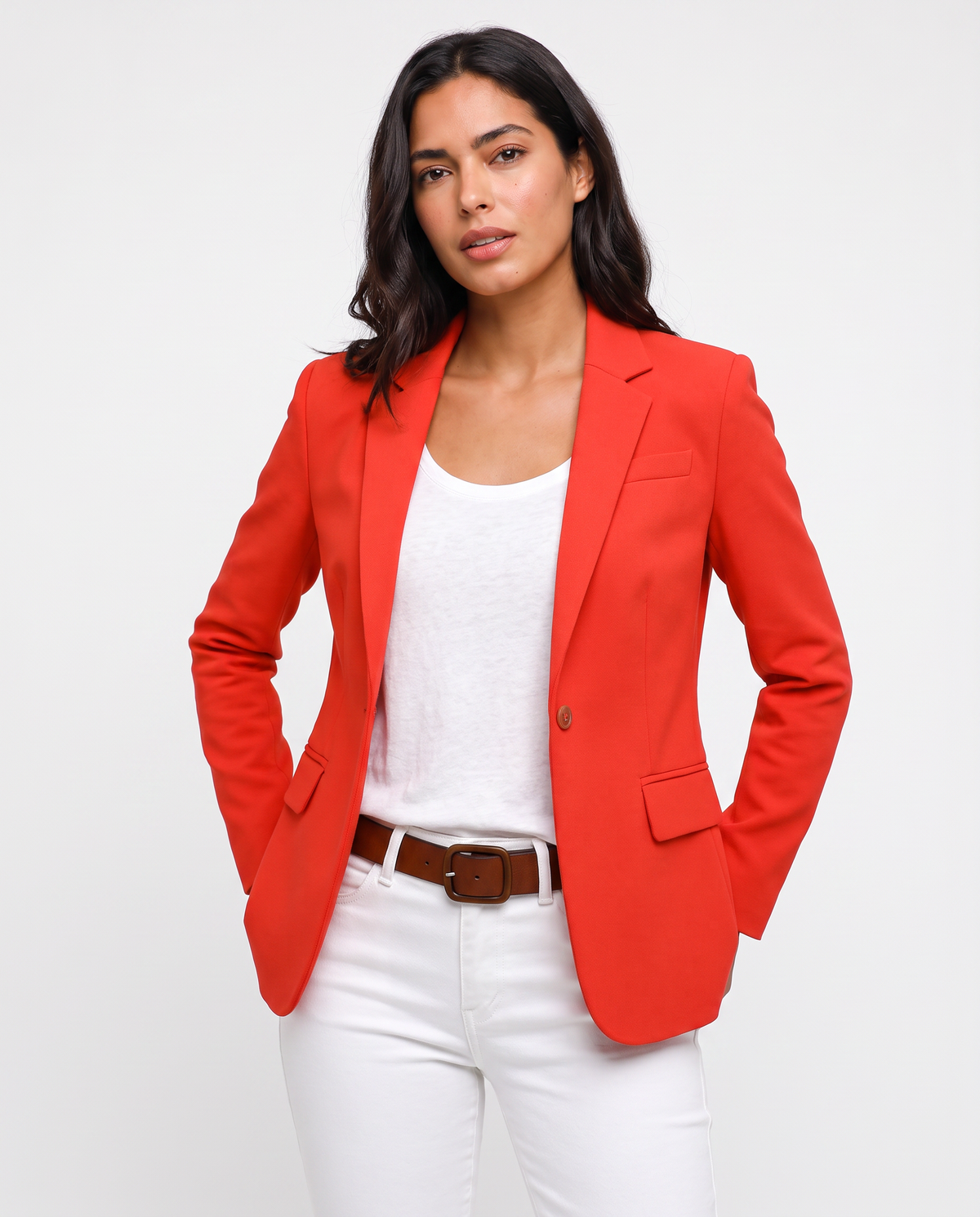 Virelle | Blazer Ajusté Femme à Un Bouton
