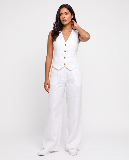 Virelle | Ensemble Femme 2 Pièces Style Lin