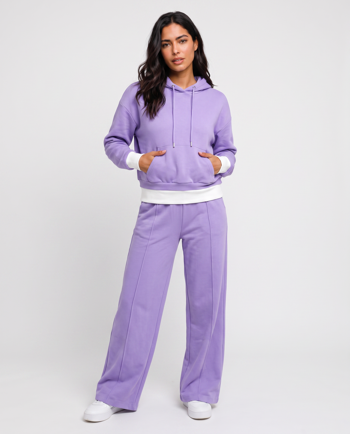 Virelle | Ensemble Femme à Capuche et Pantalon Large