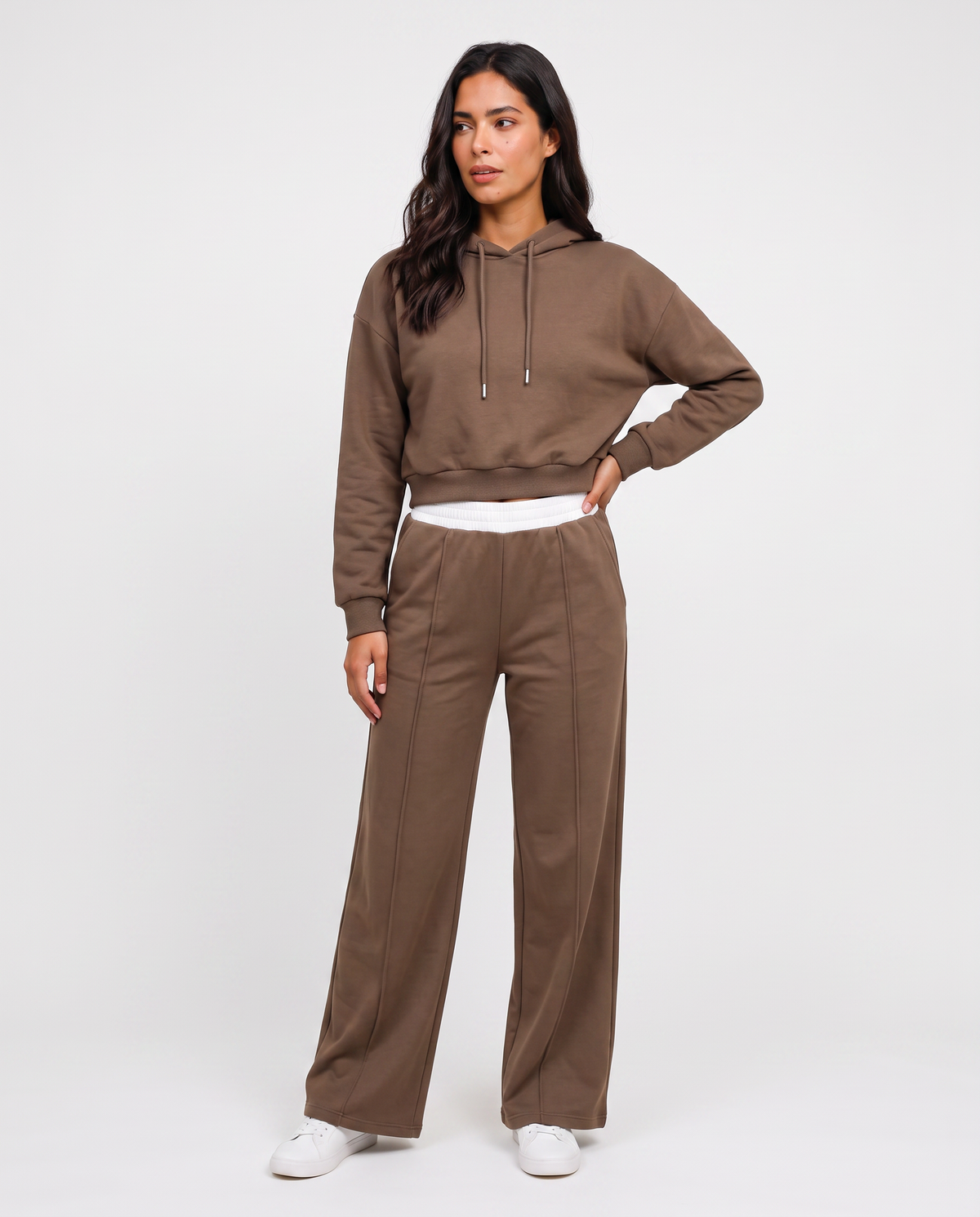 Virelle | Ensemble Femme à Capuche et Pantalon Large