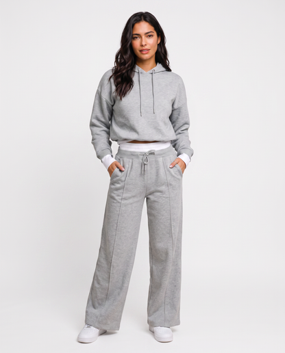Virelle | Ensemble Femme à Capuche et Pantalon Large