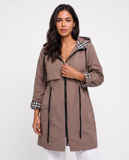 Virelle | Parka Légère Femme à Capuche