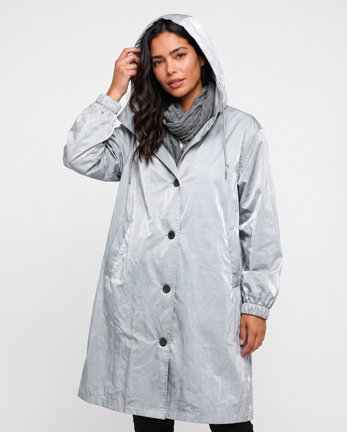 Virelle | Manteau Long Femme à Capuche