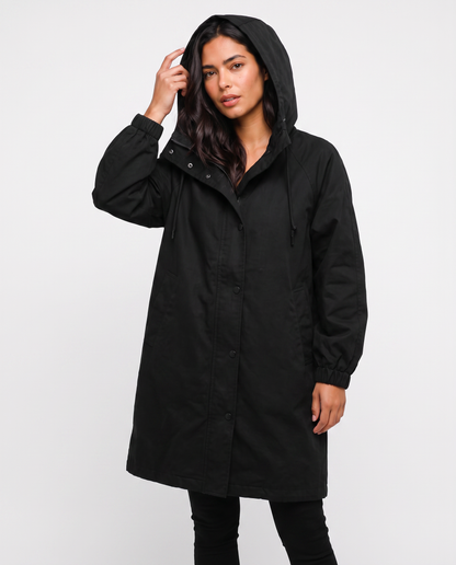 Virelle | Manteau Long Femme à Capuche