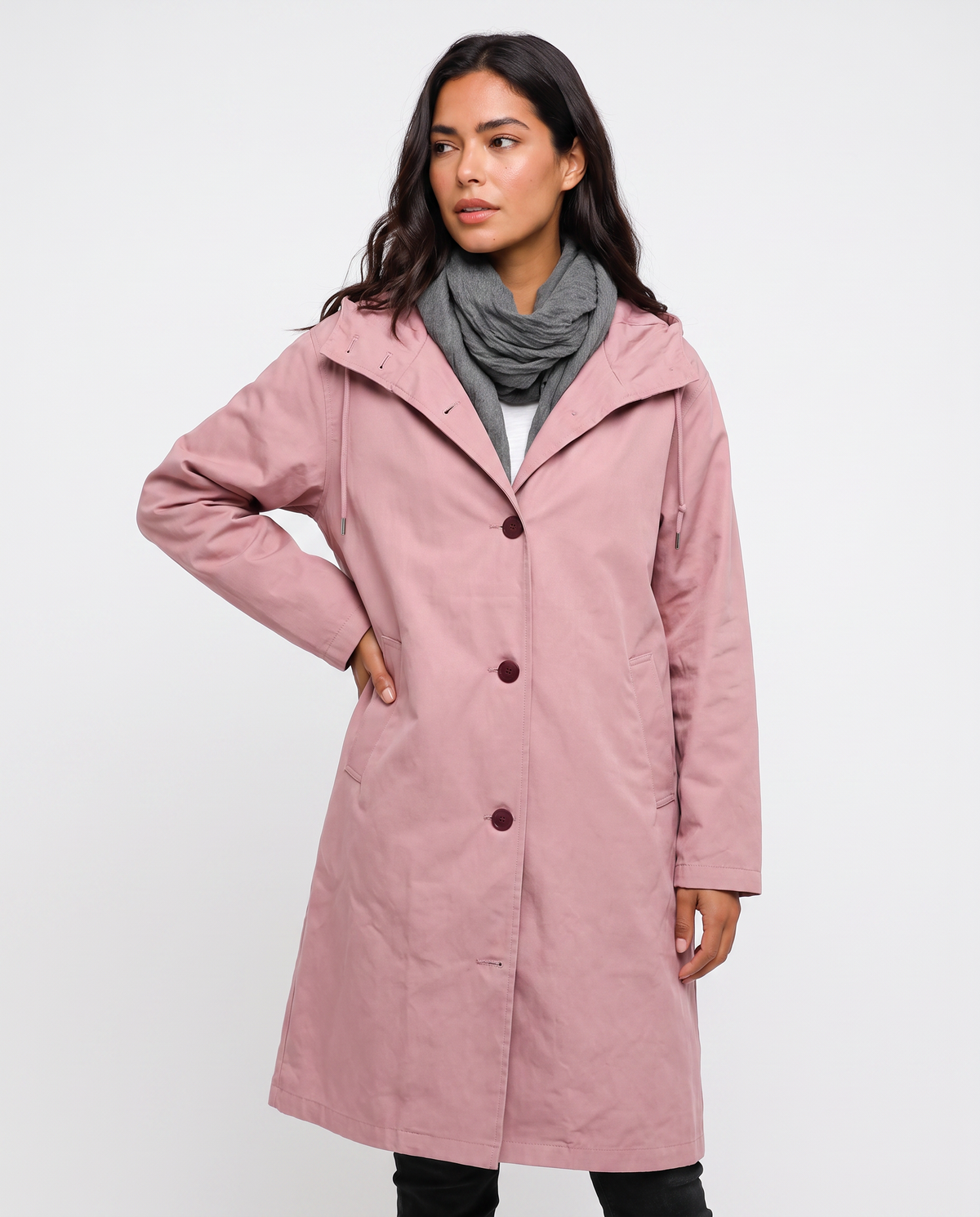 Virelle | Manteau Long Femme à Capuche