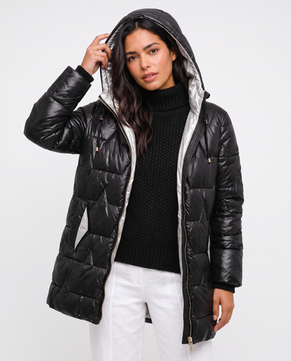 Virelle | Doudoune Longue Femme à Capuche
