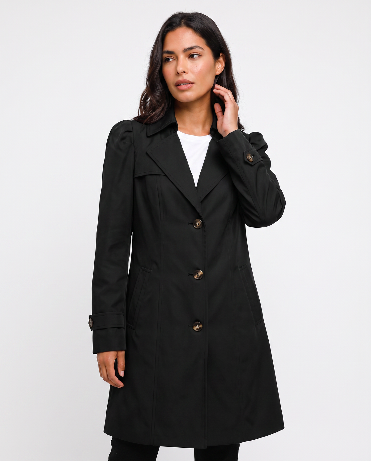 Virelle | Trench Court Femme à Revers