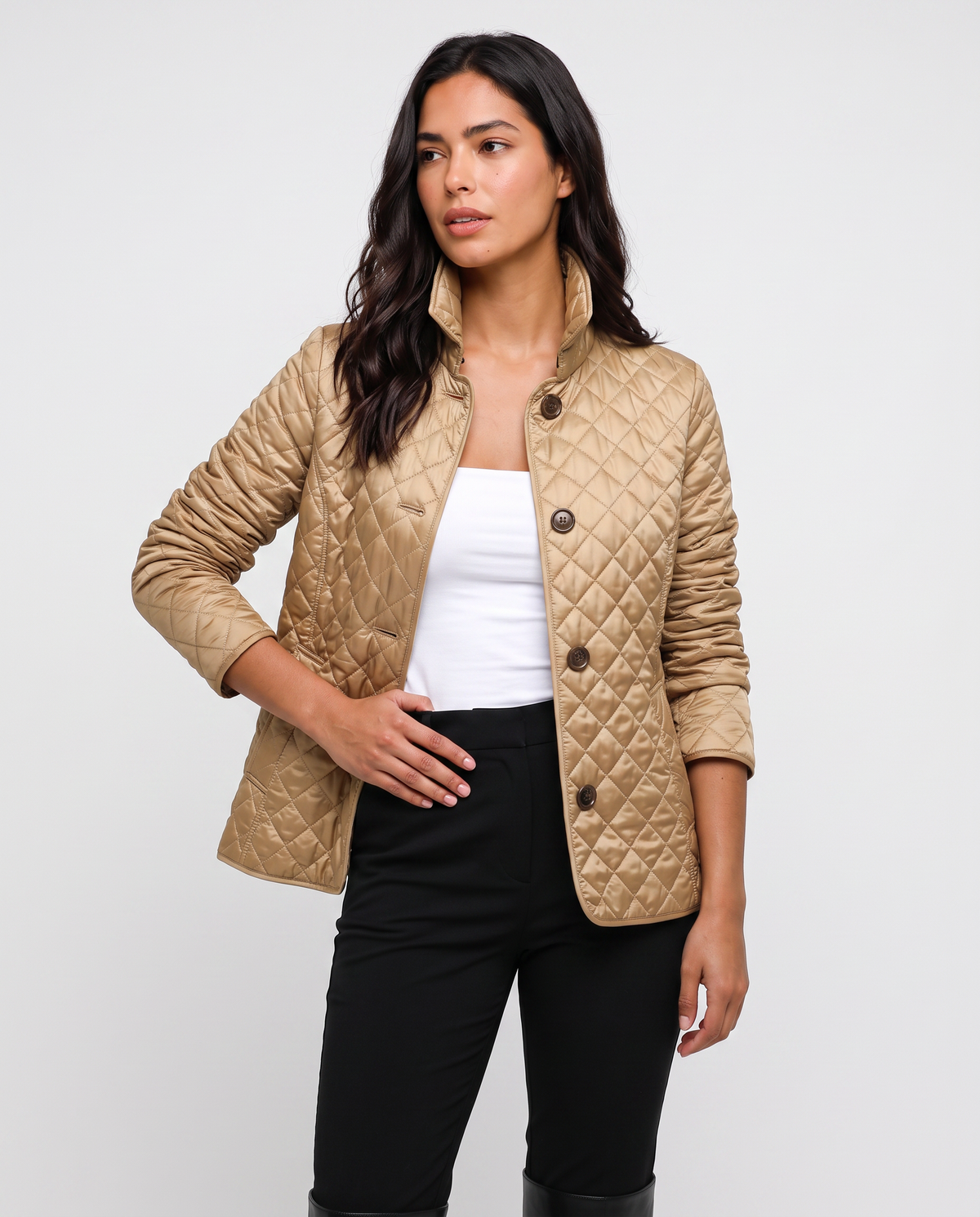 Virelle | Veste Matelassée Femme Boutonnée