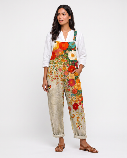 Virelle | Combinaison Large Femme à Bretelles