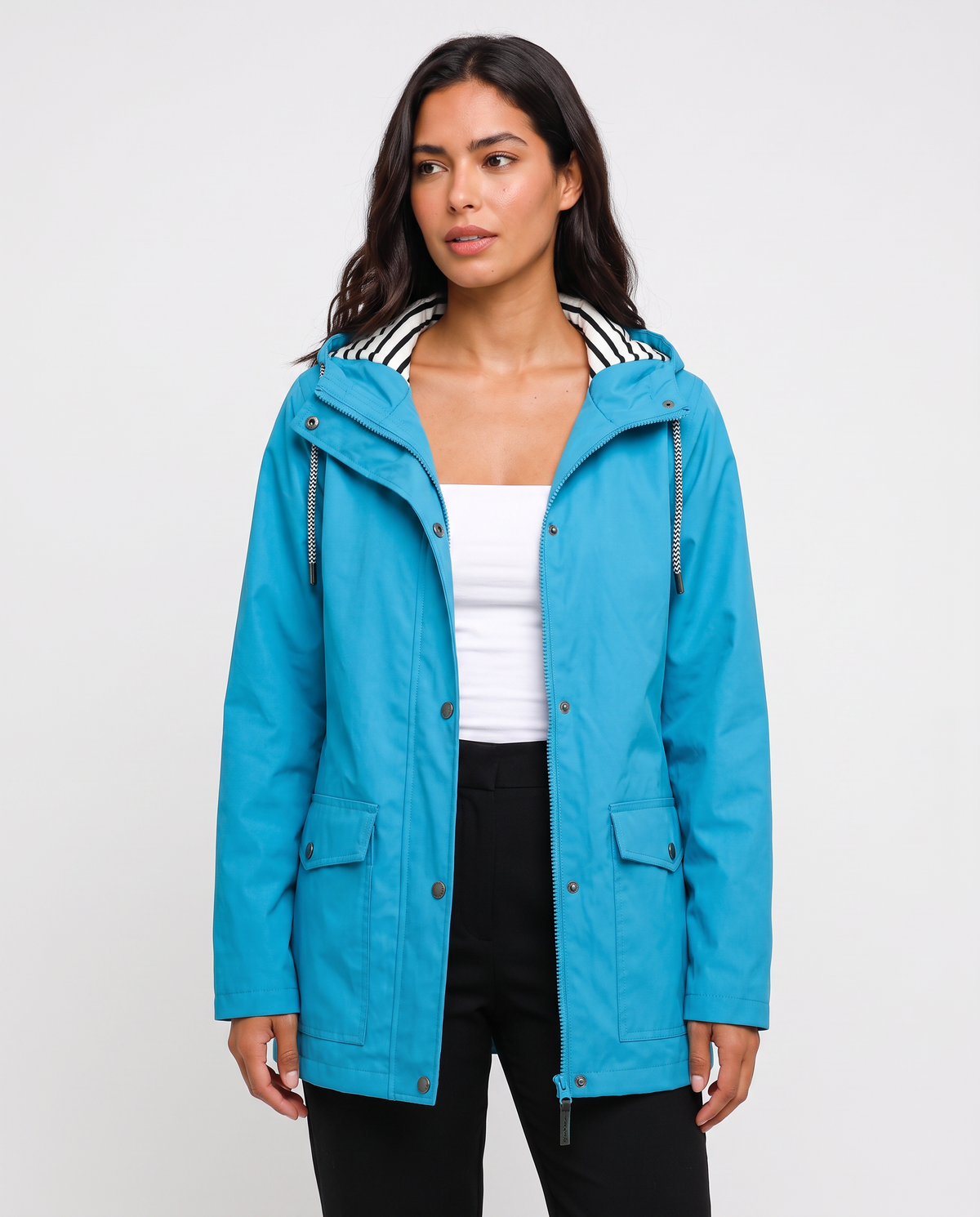 Virelle | Manteau Femme à Capuche Coupe-Vent
