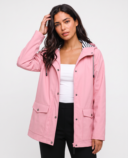 Virelle | Manteau Femme à Capuche Coupe-Vent