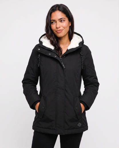 Virelle | Parka Femme Hiver à Capuche Doublée