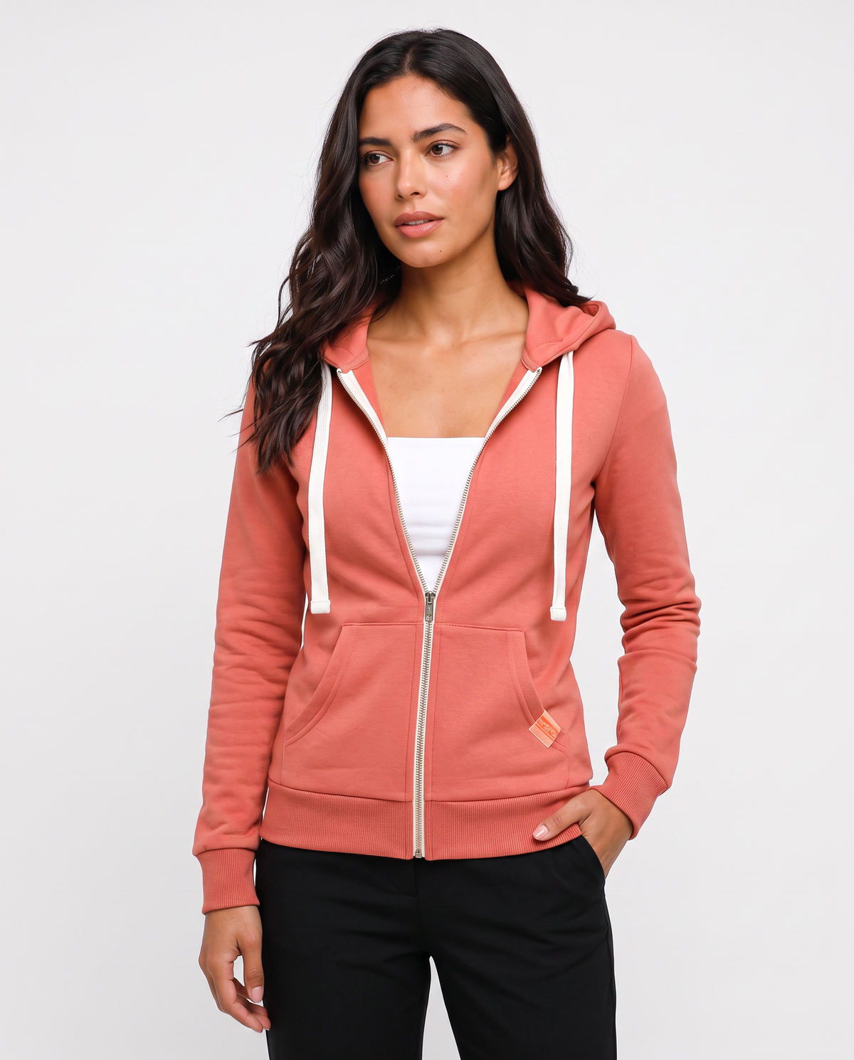 Virelle | Sweat à Capuche Zippé Femme