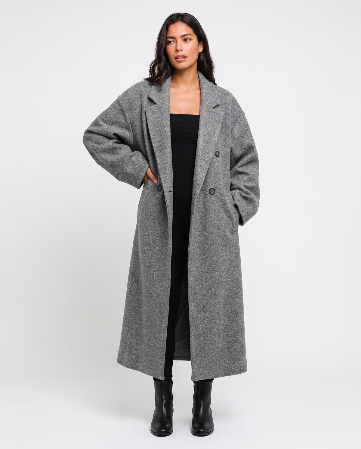 Virelle | Manteau Long Femme Élégant