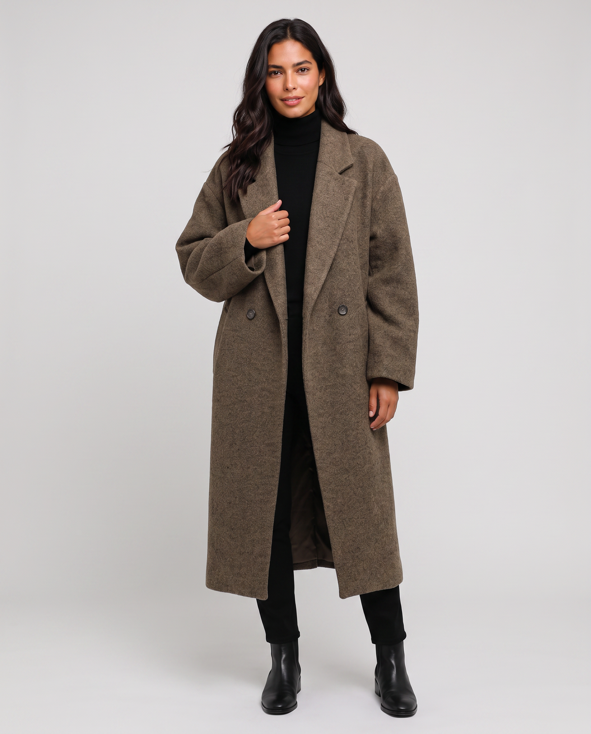 Virelle | Manteau Long Femme Élégant