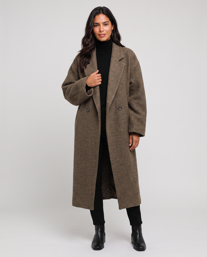 Virelle | Manteau Long Femme Élégant